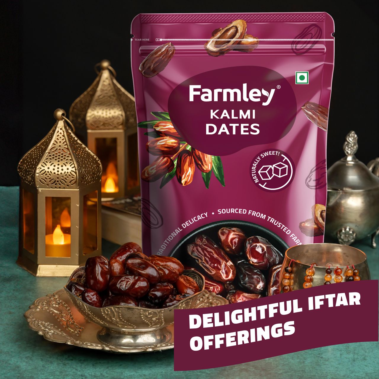 Farmley Kalmi Dates | Naturally Sweet Khajoor