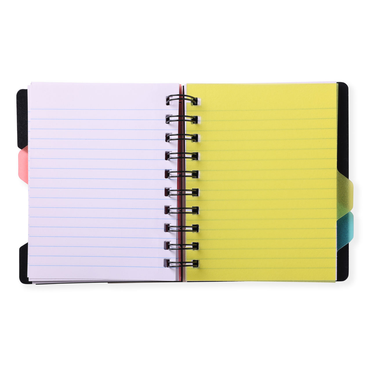 Luxor 4 Subject A6 Size Notebook Single Ruled | Pages - 240 Spiral | For School, Home & Office