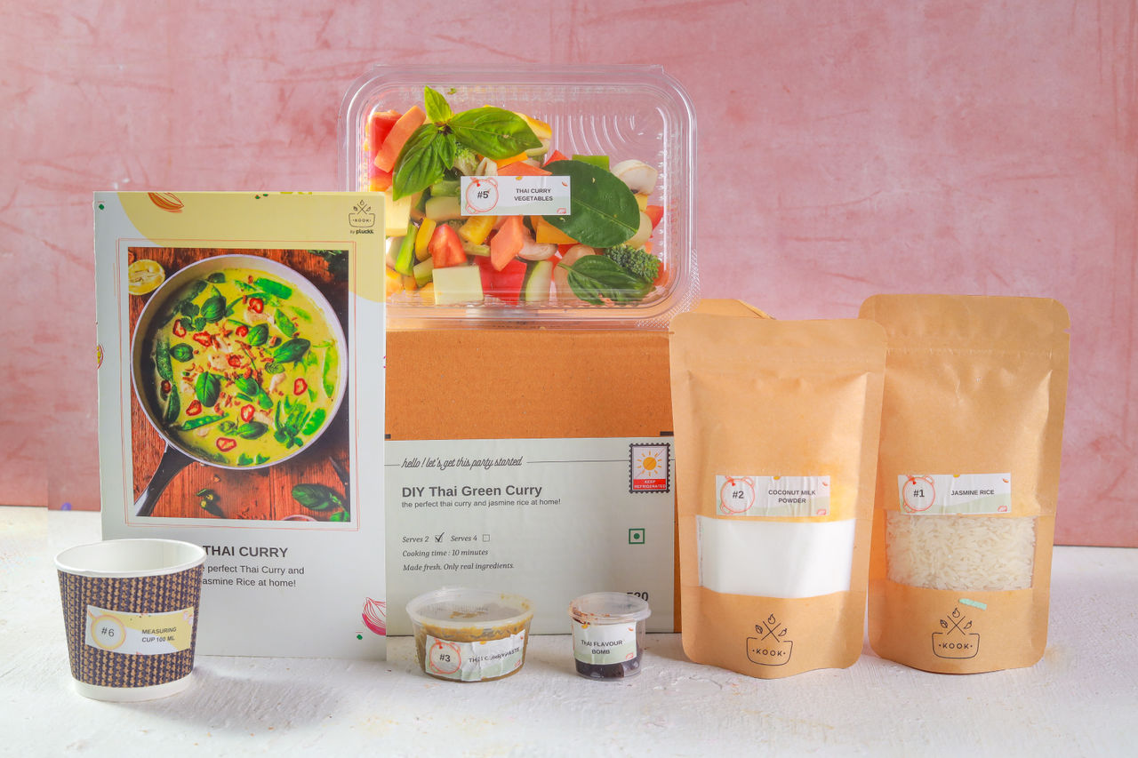 Pluckk DIY Thai Green Curry Kit
