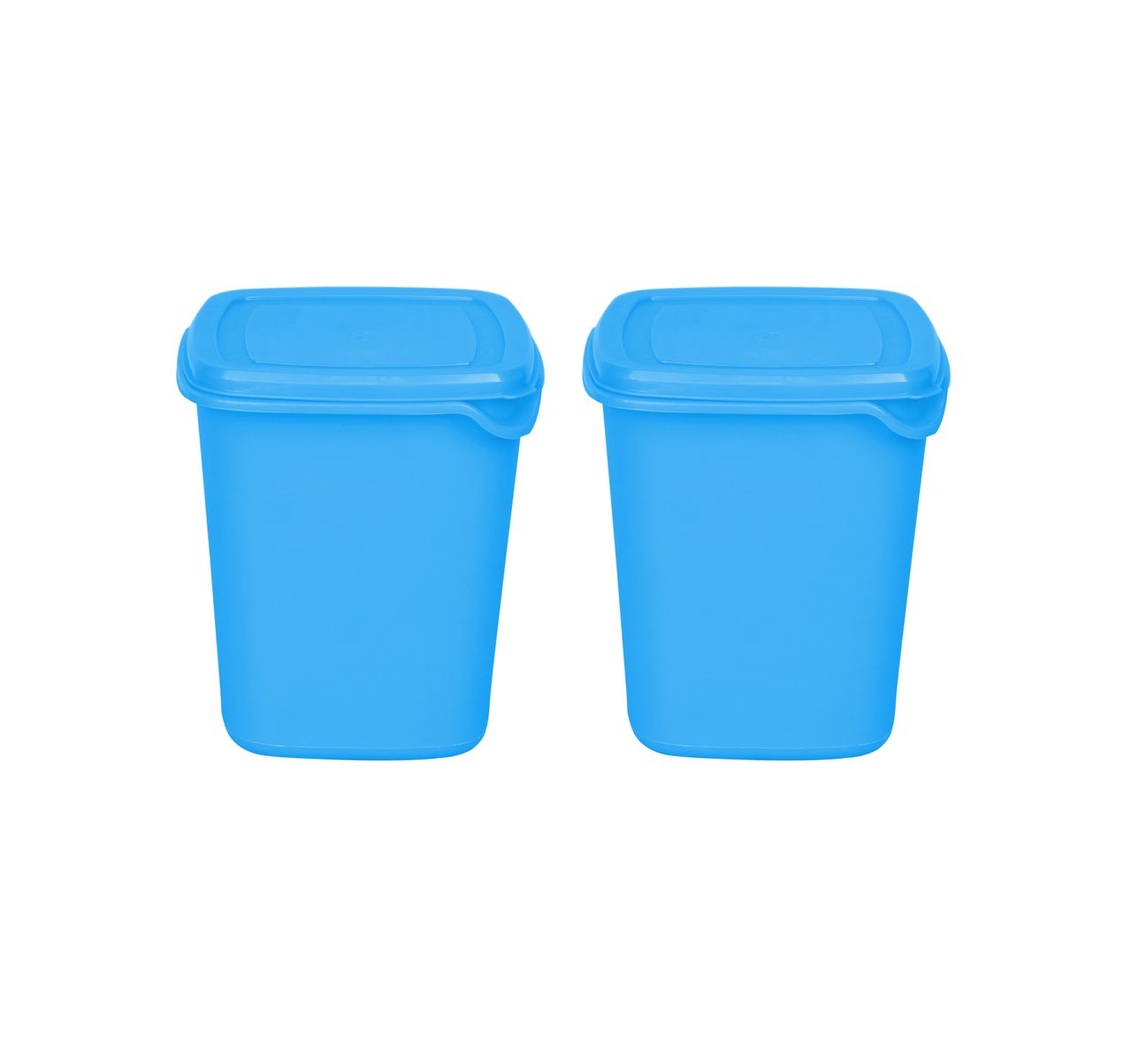 Princeware Pilot Kitchen Storage Container Set of 2 Pcs | 850 ml Each- Blue