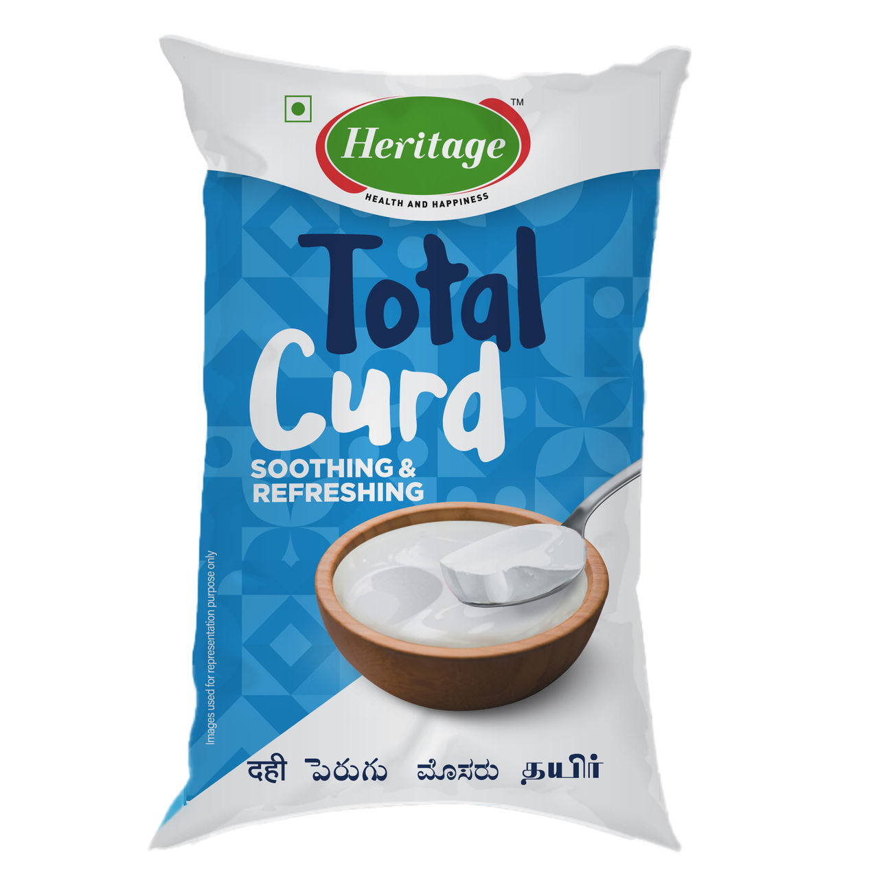 Heritage Total Curd Pouch 1 kg Combo