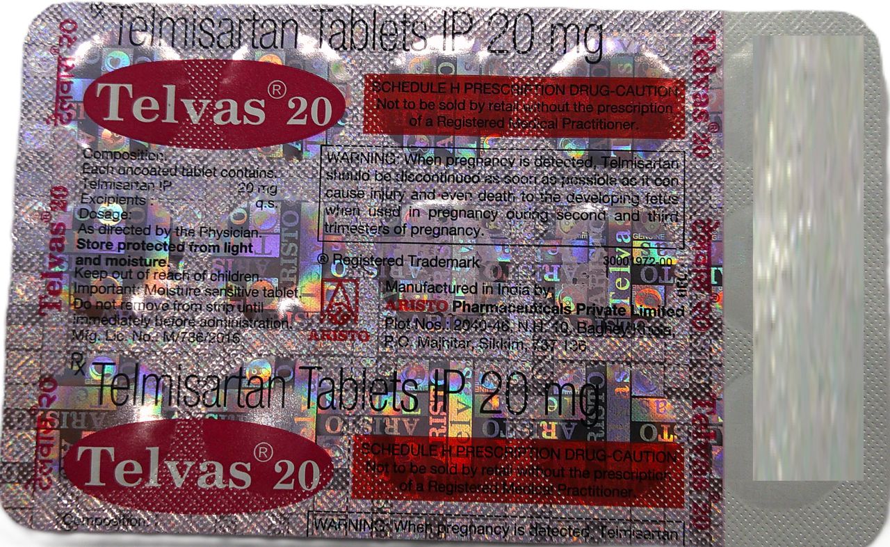 Telvas 20 Tablets