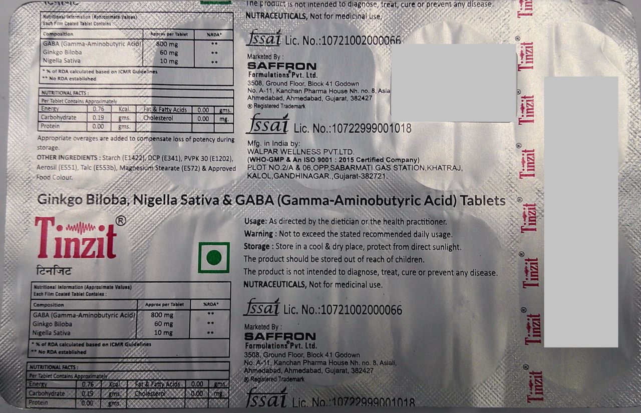 Tinzit Tablets 