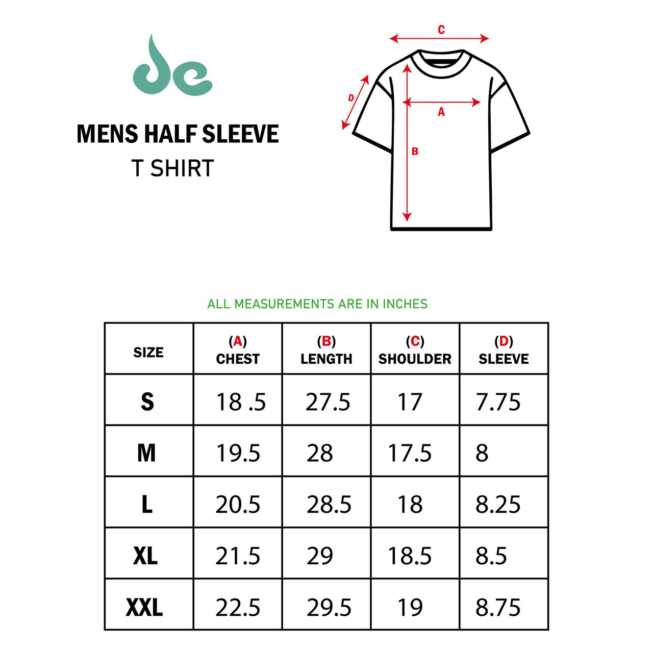 De Tees Men's IPL RCB Half Sleeve T-shirt | Red - L