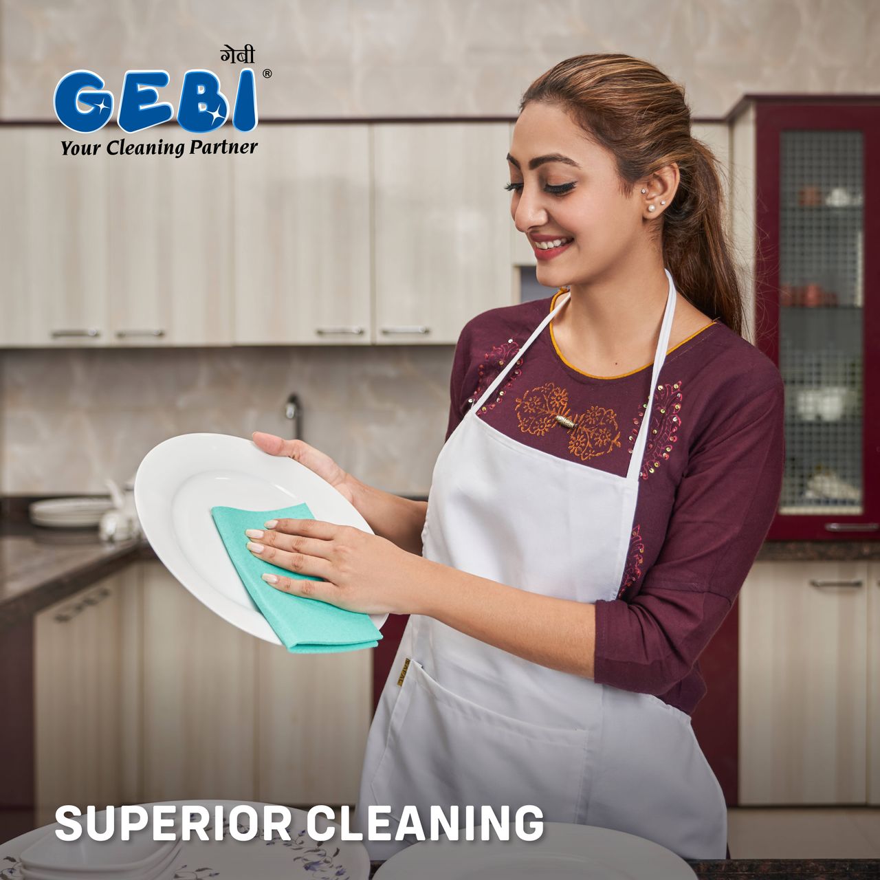 Gebi Sparkle Plus Cellulose Wipes