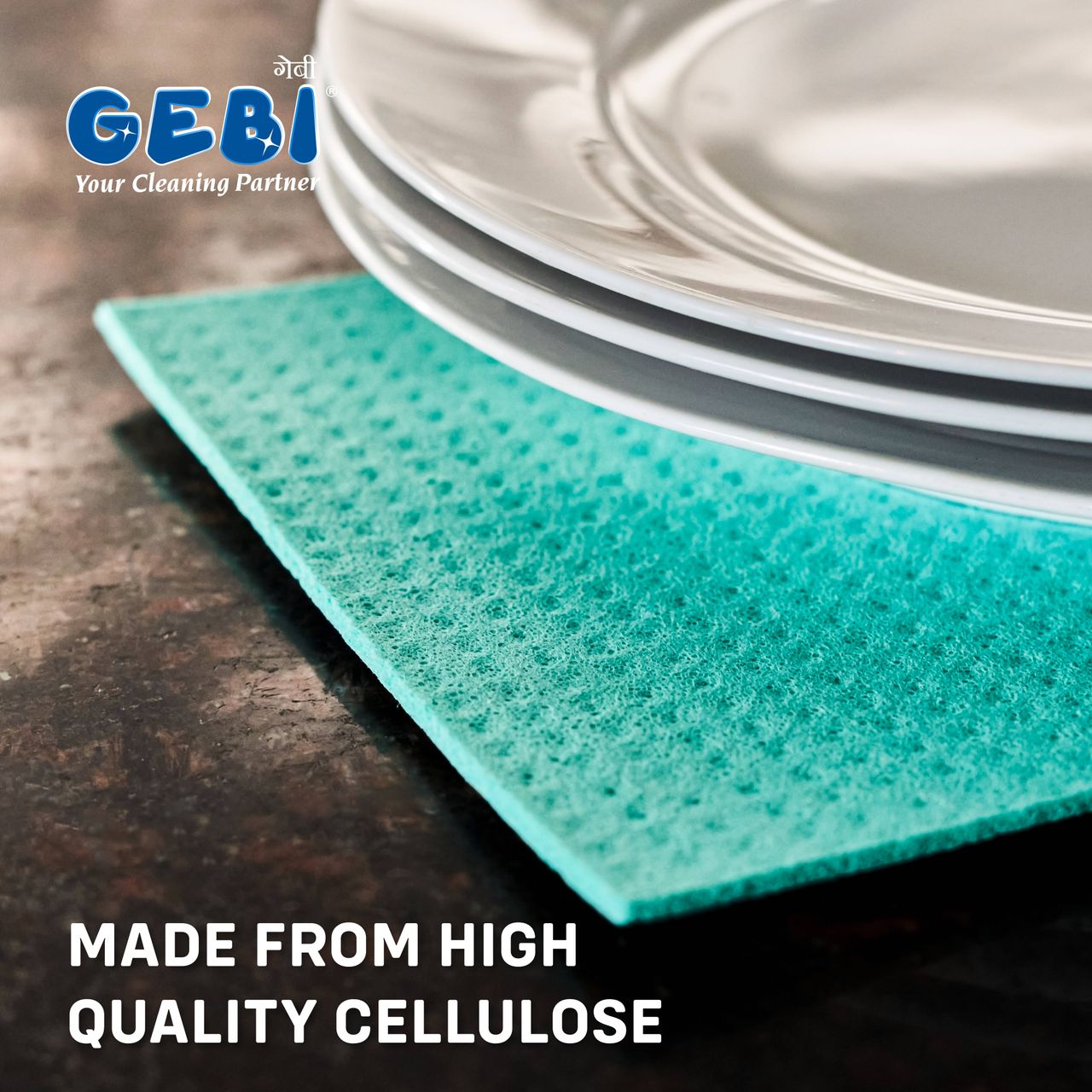 Gebi Sparkle Plus Cellulose Wipes