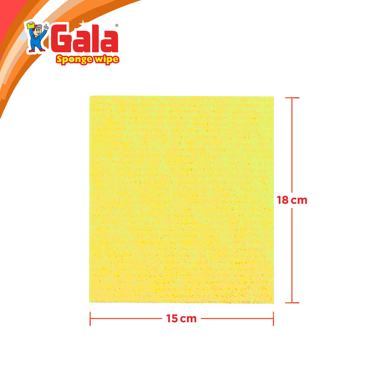 Gala Sponge Wipe 3 pcs Set