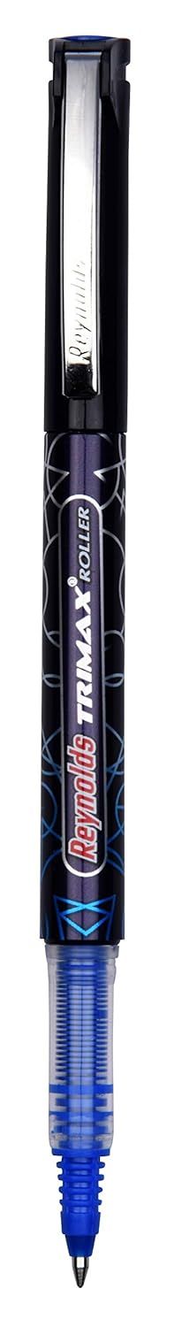 Reynolds Trimax Roller Ball Pen Set (1 Blue Pen)