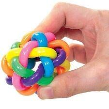 Nootie Rubber Multi Color Wire Knot Ball with Bell Inside