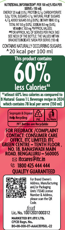 B Natural Guava | No Added Sugar