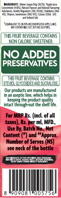 B Natural Guava | No Added Sugar