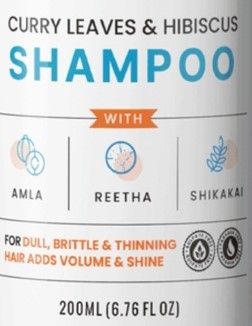 Nidhi'S Grandmaa Secret Curry Leaf And Hibiscus Shampoo For Hair Fall Control