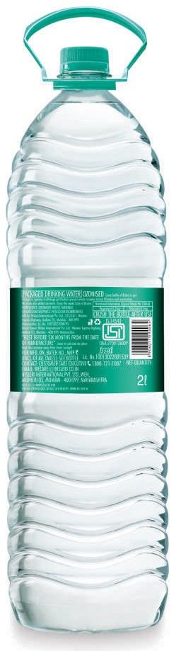 Bisleri Mineral Water Bottle -  2 L Combo