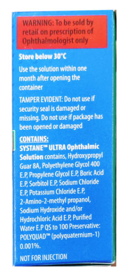 Systane Ultra Ophthalmic Eye Drops - 10 ml