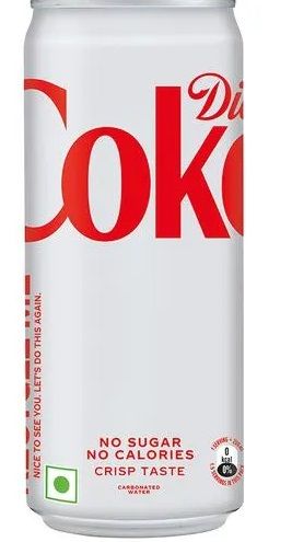 Diet Coke Can 300 ml Combo