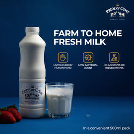Pride of Cows Farm Fresh Milk | Plastic Bottle