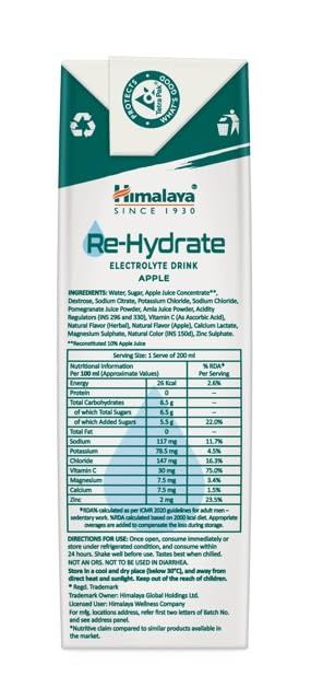 Himalaya Re-Hydrate Elec. Apple