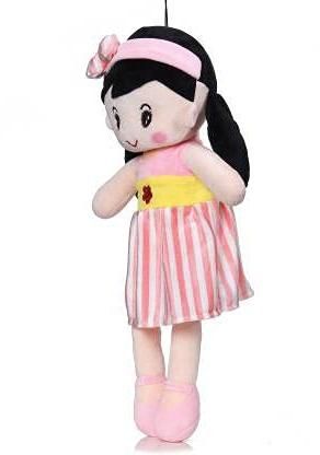 DearJoy Molly Rag Doll - Pink 40 Cm