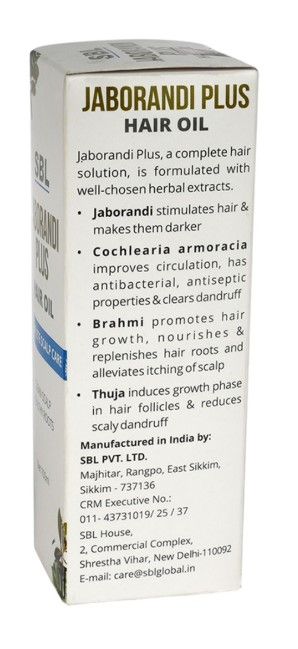 SBL Jaborandi Plus Hair Oil 100mL