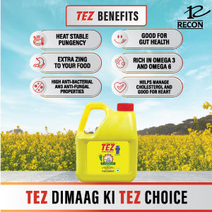 Tez Premium Mustard Oil / Kachi GhaniJar