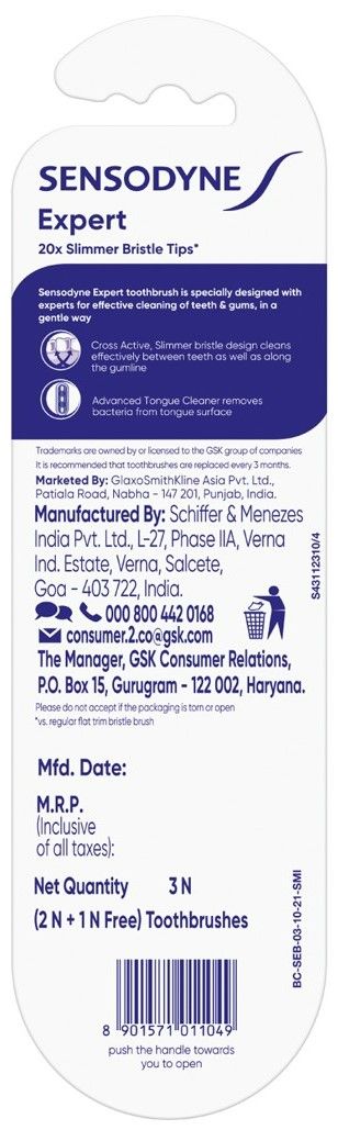 Sensodyne Expert Soft Toothbrush B2G1