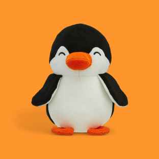 DearJoy Little Penguin Soft Toy - Black - Buy at ₹159 Online