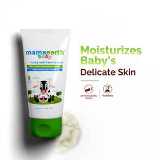 MOTHER☆BABY BORN  Face &Body milk Buy Mamaearth Milky Soft Baby Face Cream With Muru Muru Butter
