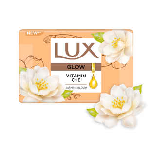 LUX International Bouncy & Bright Bathing Soap with Glutathione & Glycerin for Soft Skin - Buy at ₹218 Online | Instant Delivery