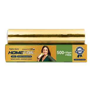 HOMEFOIL Golden Aluminium Foil - Buy at ₹499 Online | Instant