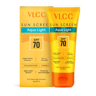 VLCC Aqua Light Sunscreen Gel SPF 70 PA++++ - Buy at ₹279 Online