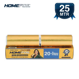 HOMEFOIL 25 M Golden Aluminium Foil - Buy at ₹299 Online