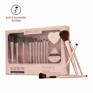 Swiss Beauty Heartistry Makeup Brush Set - Buy at ₹979 Online