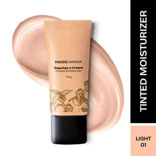 Faces Canada Peaches N Cream Tinted Moisturizer 01 - Buy at ₹489