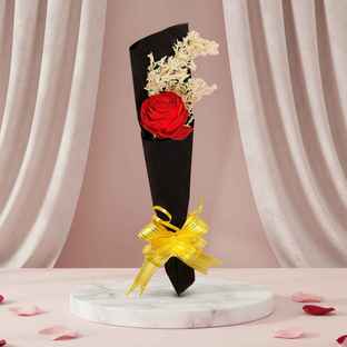 Preserved Red Forever Rose - Buy at ₹119 Online | Instant
