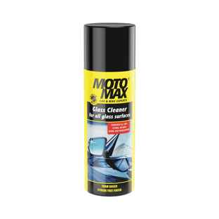 Motomax Glass Cleaner 200 ml, Delivers a Sparkling Shine to Glass