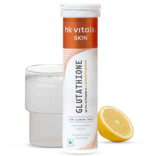 hk vitals Glutathione (Orange, 15 Effervescent Tablets) - Buy at ₹759 Online | Instant Delivery