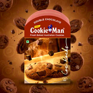 CookieMan Premium Double Chocolate Cookies Biscuits - Buy at ₹61