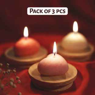 Heart Shaped Love Candle - Buy at ₹99 Online | Instant Delivery