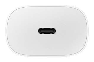 Samsung Original 25W Single Port Type-C Fast Charger - White (Cable Not Included)