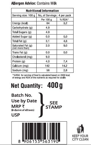 Nandini Curd Pouch