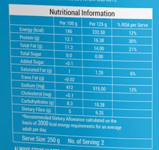 Blue Tribe Foods Ready To Eat Afghani Soya Chaap
