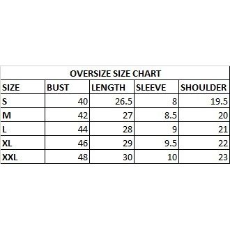 Fabflee Women Oversize Cotton Printed Round Neck Tshirt | Black | FAB-OS-531 | S