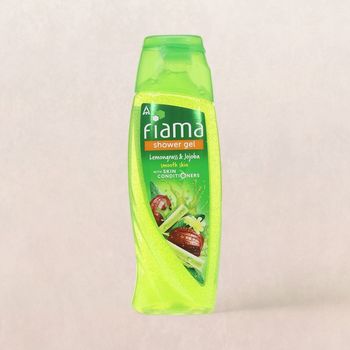 Fiama Body Wash Shower Gel Lemongrass & Jojoba, for Smooth Skin & Gentle Exfoliation