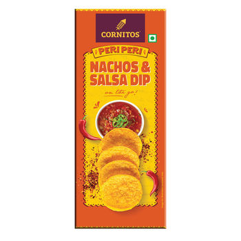Cornitos Peri Peri Nachos and Salsa Dip Tray