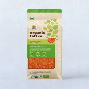 Organic Tattva Masoor Malka Split