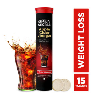 Open Secret Apple Cider Vinegar For Weight Loss - Cola Flavour