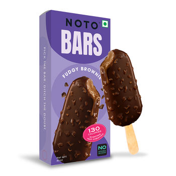 Noto Chocolate Brownie Bar Ice Cream Stick