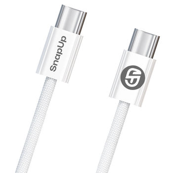 SnapUp Volt C To C - Data Cable - White