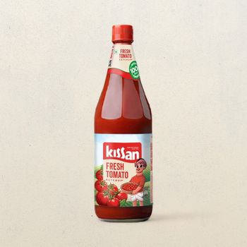 Kissan Fresh Tomato Ketchup Glass Bottle