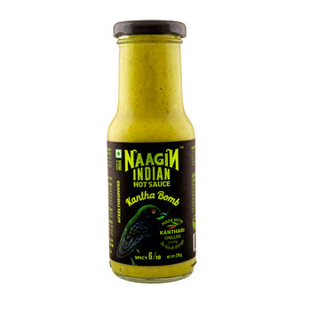 Naagin Hot Sauce Kantha Bomb - Spicy Green Chilli Sauce